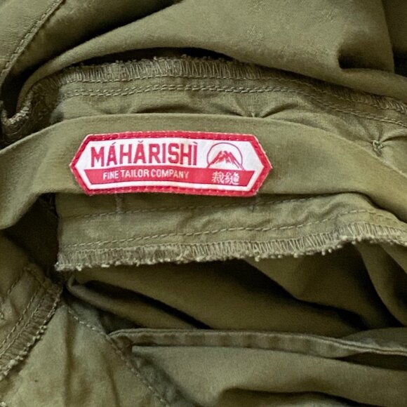Maharishi Modified Jungle Fatigue Cargo Pants U.S. Maha Olive XL - Picture 13 of 15